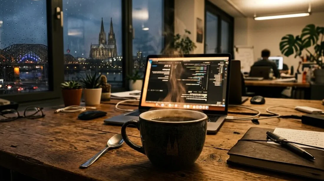 bewertung cappuccino laptop cafe tisch fenster