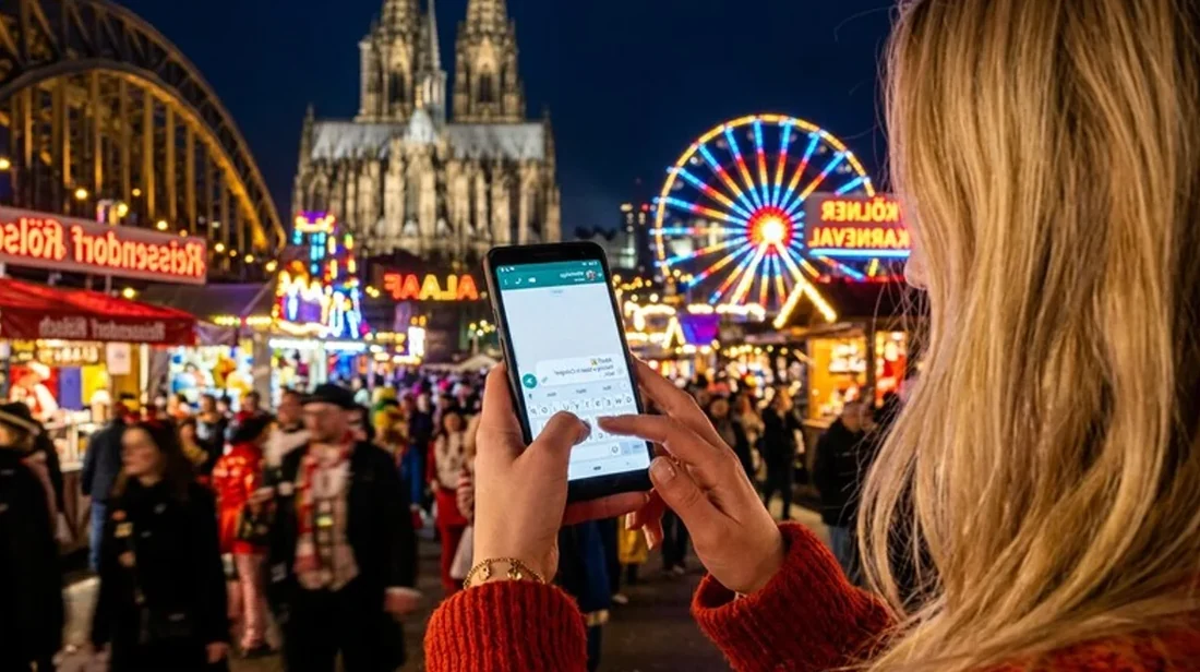 bewertung handy display nachricht tippt finger nah