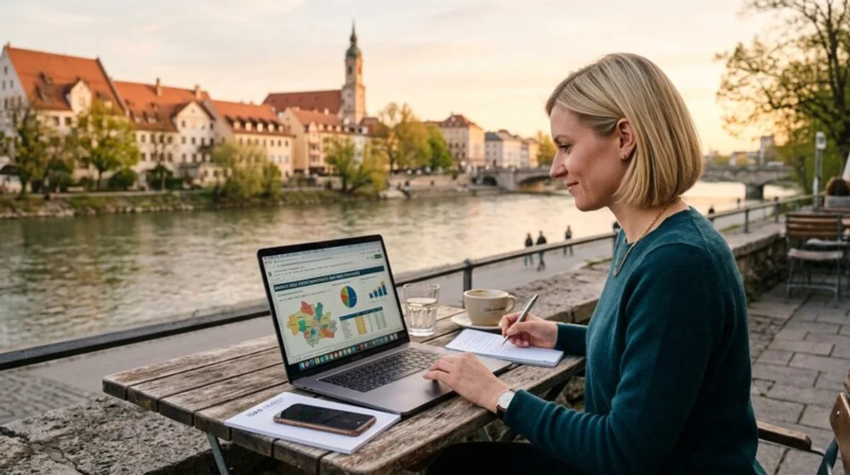 homeoffice mann laptop rechner immobilien nutzt hell professionell