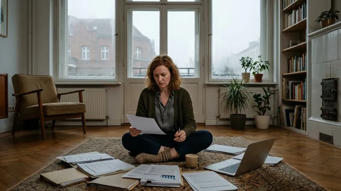 kaufpreis cafe frau laptop kopfhoerer musik arbeitet