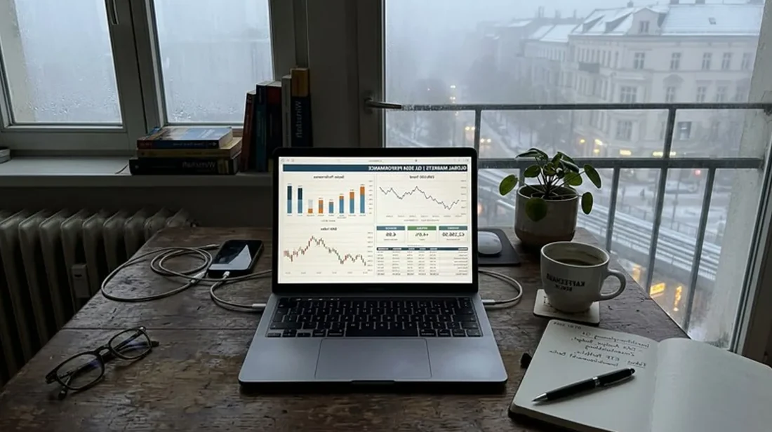 kaufpreis laptop bildschirm diagramme charts finanz